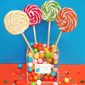 Natural lollipops